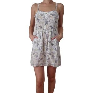 ❤️ Dream Society Silk Floral Mini Dress